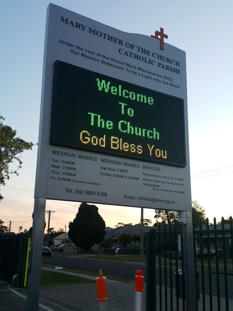 Church-LED-sign